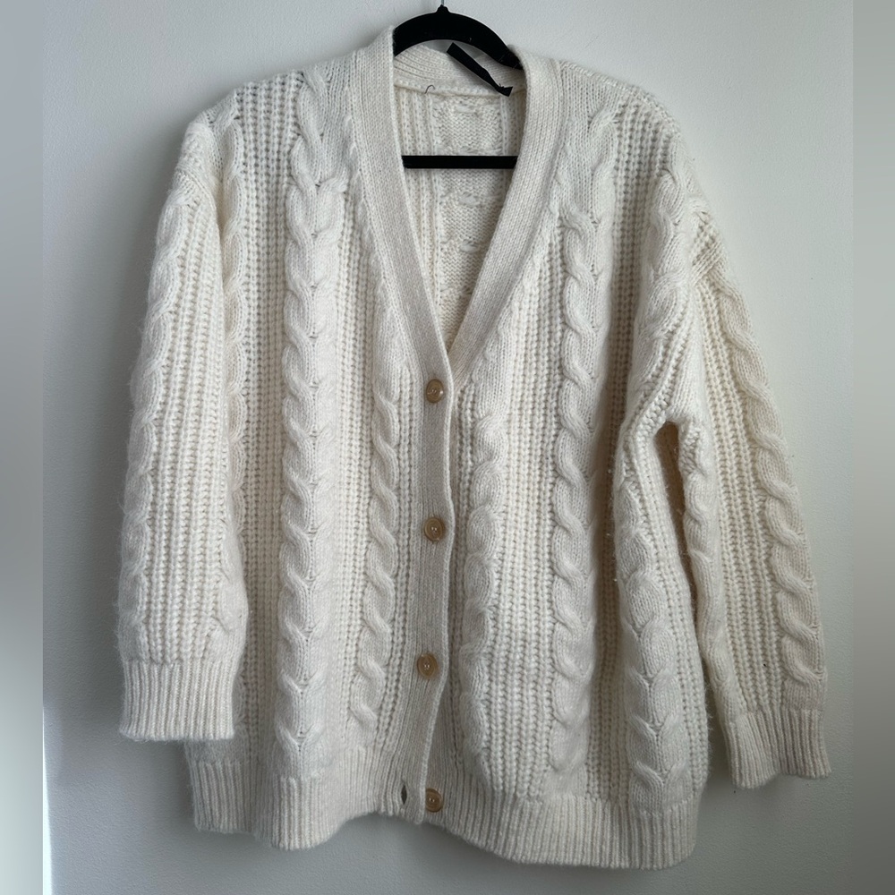 Jenni Kayne Cable Cocoon Cardigan - Picture 2 of 6